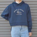 カフェ柄 裏起毛レイヤードパーカー | ＆soiree | 詳細画像3 