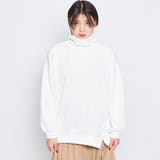 裏起毛オーバーサイズハイネックプルオーバー | &soiree | 詳細画像5