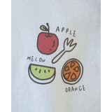 ワンポイントフルーツロゴTシャツ | ＆soiree | 詳細画像10 