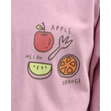 ワンポイントフルーツロゴTシャツ | ＆soiree | 詳細画像11 