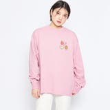 韓国系フルーツプリントＴシャツ フルーツ柄 プリントTシャツ[品番 ...