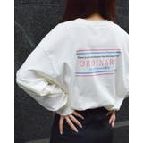 オフホワイト | ORDINARYプリントロンT | &soiree