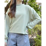 サーマルシンプル長袖カットソー | ＆soiree | 詳細画像13 