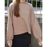 サーマルシンプル長袖カットソー | ＆soiree | 詳細画像2 