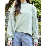 カーキ | サーマルシンプル長袖カットソー | ＆soiree