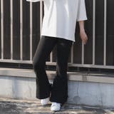 リブパンツ バックレースアップリブニットパンツ セクシー | ＆soiree | 詳細画像2 