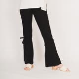 リブパンツ バックレースアップリブニットパンツ セクシー | ＆soiree | 詳細画像7 