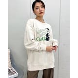 Gatto 猫プリント裏毛トレーナー | &soiree | 詳細画像12