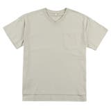 ポケット付き Vネック Tシャツ | ＆soiree | 詳細画像11 