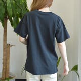 ポケット付き Vネック Tシャツ | ＆soiree | 詳細画像6 