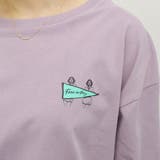 イラストバックプリント半袖Tシャツ(レトロイラスト) | &soiree | 詳細画像14