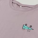イラストバックプリント半袖Tシャツ(レトロイラスト) | &soiree | 詳細画像21