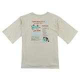 イラストバックプリント半袖Tシャツ(レトロイラスト) | &soiree | 詳細画像24
