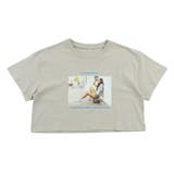 ショート丈Tシャツ(ガールフォト) プリントTシャツ 半袖 | &soiree | 詳細画像20