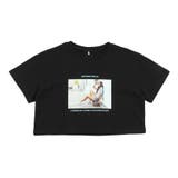 ショート丈Tシャツ(ガールフォト) プリントTシャツ 半袖 | &soiree | 詳細画像24