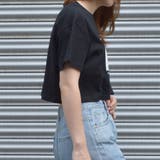 ショート丈Tシャツ(ガールフォト) プリントTシャツ 半袖 | &soiree | 詳細画像5