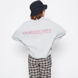 OURSELVESプリントビッグスウェットトレーナー 春 オーバーサイズ | &soiree | 詳細画像16