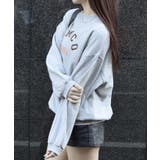 AMICOプリントビッグスウェットトレーナー 春 オーバーサイズ | ＆soiree | 詳細画像11 