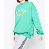 AMICOプリントビッグスウェットトレーナー 春 オーバーサイズ | ＆soiree | 詳細画像12 