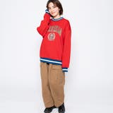 サテン刺繍ビッグスウェットトレーナー 春 オーバーサイズ | ＆soiree | 詳細画像15 