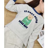 ベアプリントラグランスウェット | ＆soiree | 詳細画像1 