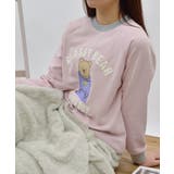 ベアプリントラグランスウェット | ＆soiree | 詳細画像17 