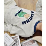 ベアプリントラグランスウェット | ＆soiree | 詳細画像3 