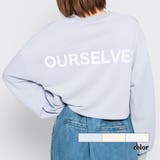 ラバープリントショートスウェット | ＆soiree | 詳細画像1 