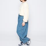 ラバープリントショートスウェット | ＆soiree | 詳細画像12 