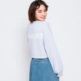 ラバープリントショートスウェット | ＆soiree | 詳細画像5 