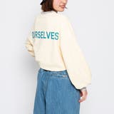 ラバープリントショートスウェット | ＆soiree | 詳細画像8 