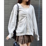 スウェットカーデ | ＆soiree | 詳細画像7 