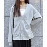 スウェットカーデ | ＆soiree | 詳細画像8 