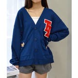 ワッペン付きカーディガン 新作 春 | ＆soiree | 詳細画像3 