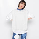 【2点セット】裏毛ベスト＋Ｔシャツ | ＆soiree | 詳細画像4 
