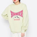 ピスタチオ | SUMMITERプリントスウェット | ＆soiree