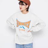 白杢 | SUMMITERプリントスウェット | ＆soiree