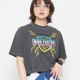 チャコール | Ride Faster ショート丈Tシャツ | &soiree