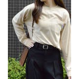 ベージュ | USAコットン ロンT | &soiree