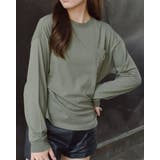 カーキ | USAコットン ロンT | &soiree