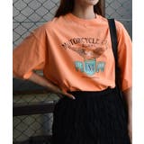 イーグルプリントピグメントTシャツ | ＆soiree | 詳細画像17 