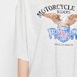 イーグルプリントピグメントTシャツ | ＆soiree | 詳細画像24 