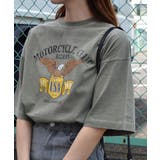 イーグルプリントピグメントTシャツ | ＆soiree | 詳細画像6 