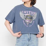 CUSTOMプリント ショート丈ピグメントTシャツ | &soiree | 詳細画像13