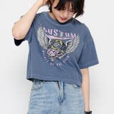 CUSTOMプリント ショート丈ピグメントTシャツ | &soiree | 詳細画像14