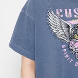 CUSTOMプリント ショート丈ピグメントTシャツ | &soiree | 詳細画像19