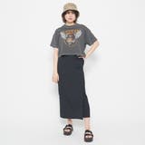CUSTOMプリント ショート丈ピグメントTシャツ | &soiree | 詳細画像2