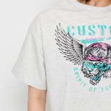 CUSTOMプリント ショート丈ピグメントTシャツ | &soiree | 詳細画像27