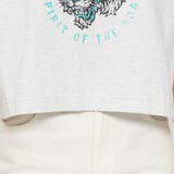CUSTOMプリント ショート丈ピグメントTシャツ | &soiree | 詳細画像28