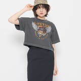 CUSTOMプリント ショート丈ピグメントTシャツ | &soiree | 詳細画像3
